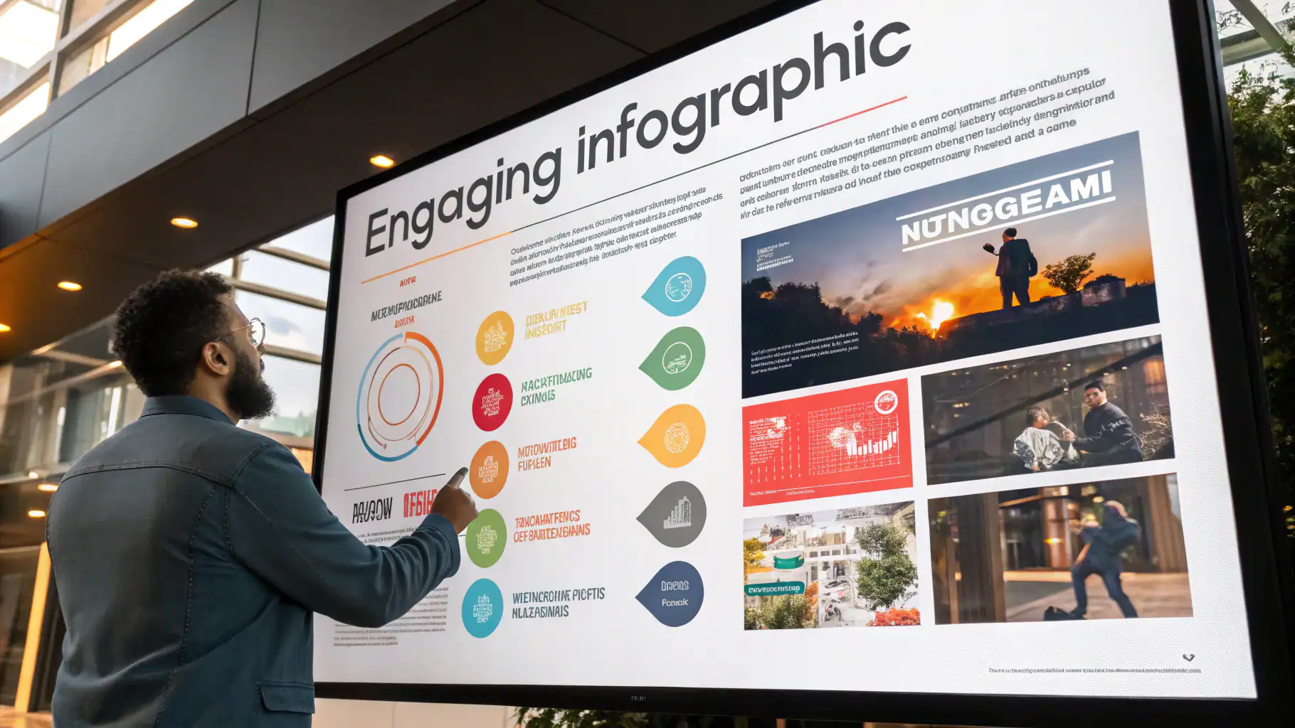 Infographic động và video với Infogram