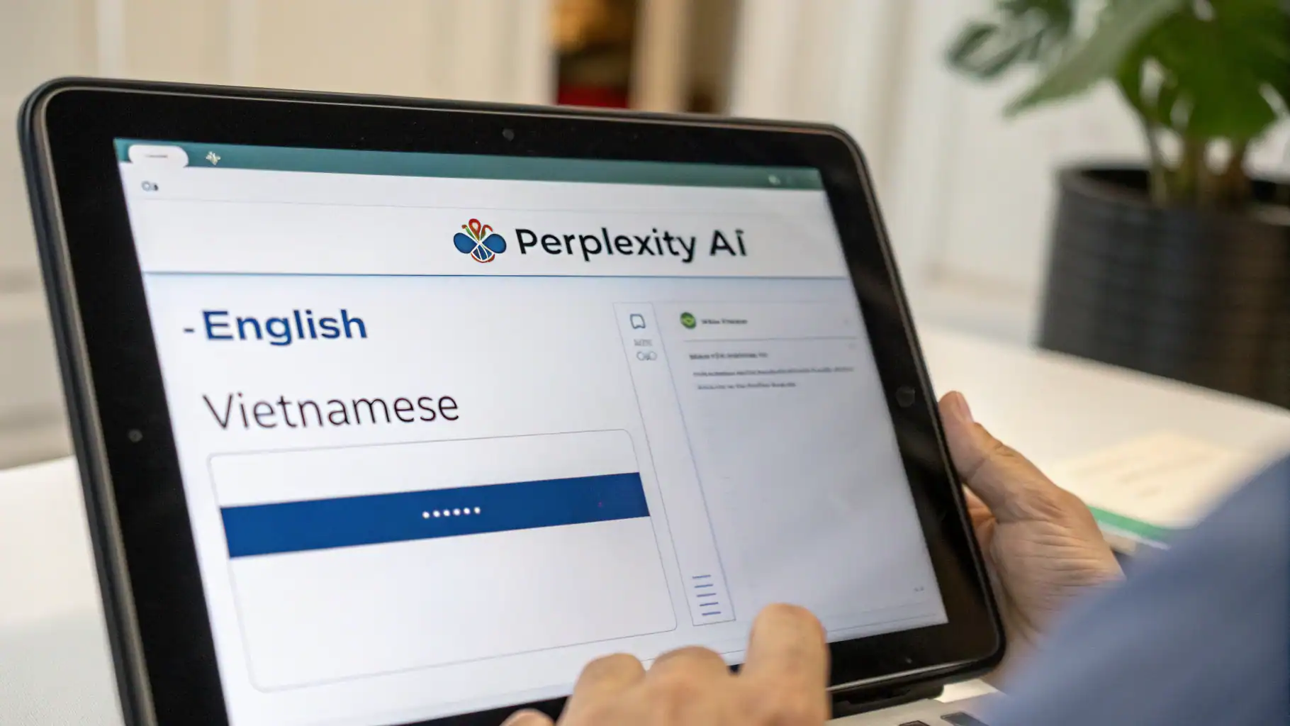 Perplexity AI dịch thuật đa ngôn ngữ
