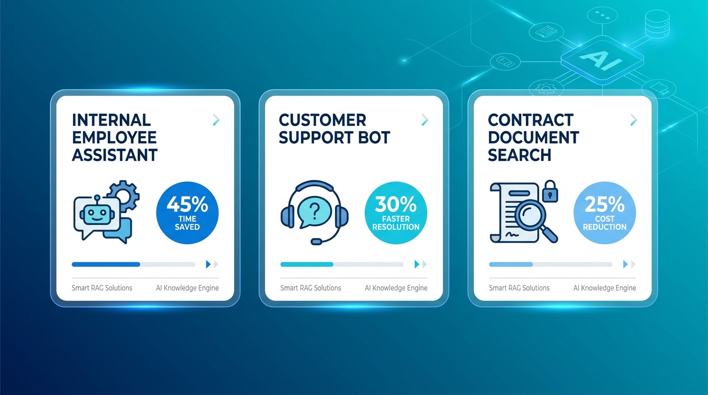 3 use case RAG cho SME Việt: chatbot nội bộ, customer support, document search