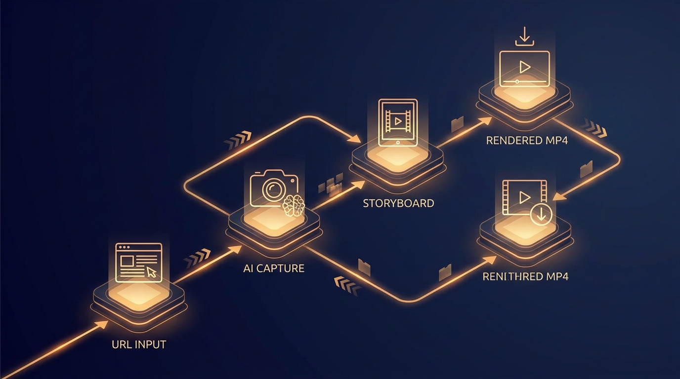 Workflow tạo video với HyperFrames từ HTML đến MP4