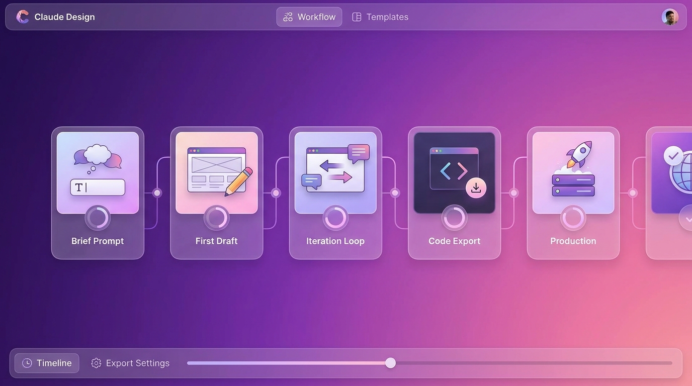 Claude Design workflow, từ text prompt đến prototype trong 6 bước thực tế