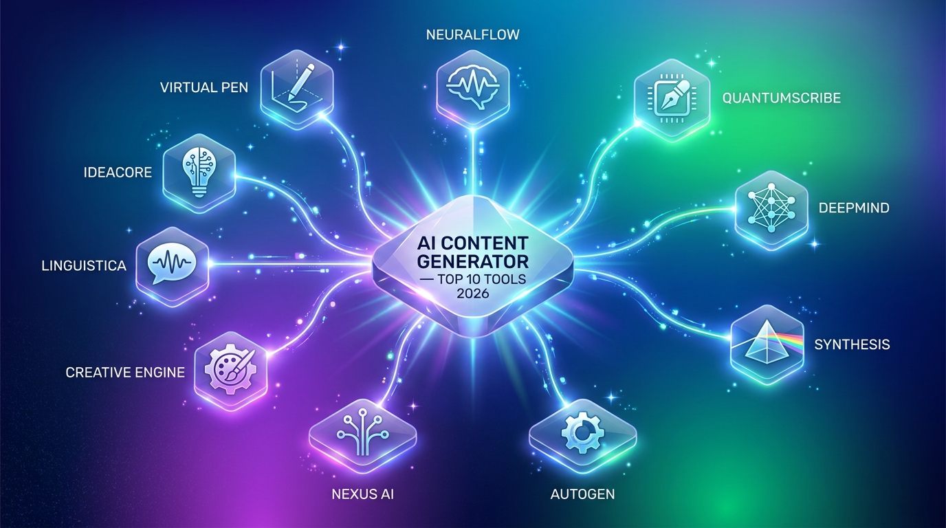 So sánh 10 AI content generator 2026
