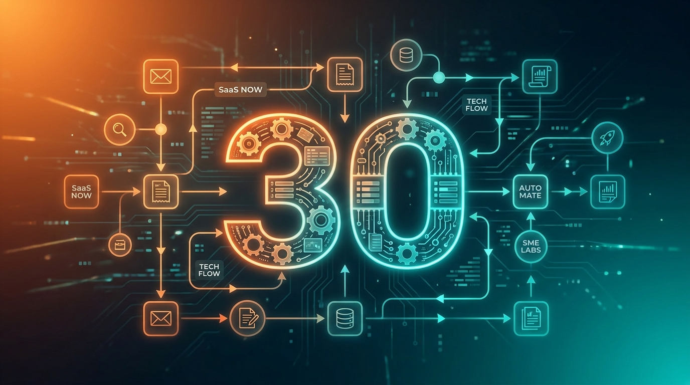 30 quy trình doanh nghiệp SME có thể automate ngay hôm nay với N8N và Zapier