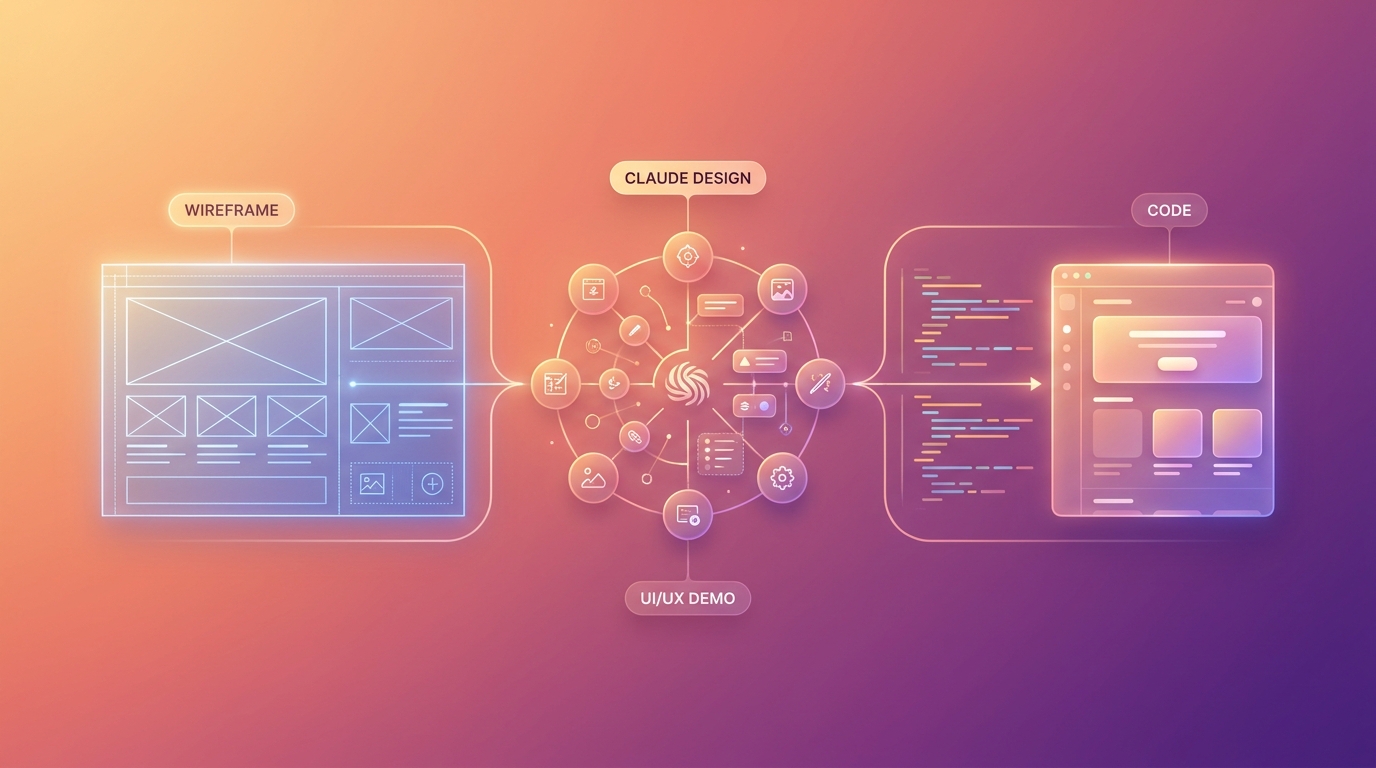 Claude Design UI UX, từ wireframe đến code trong 10 phút 2026