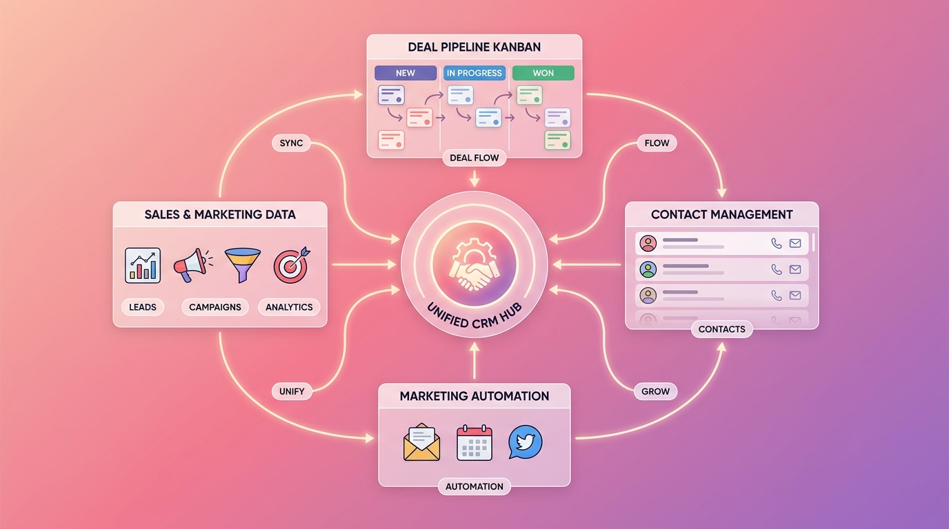 So sánh CRM giữa HubSpot, ActiveCampaign và Mailchimp 2026