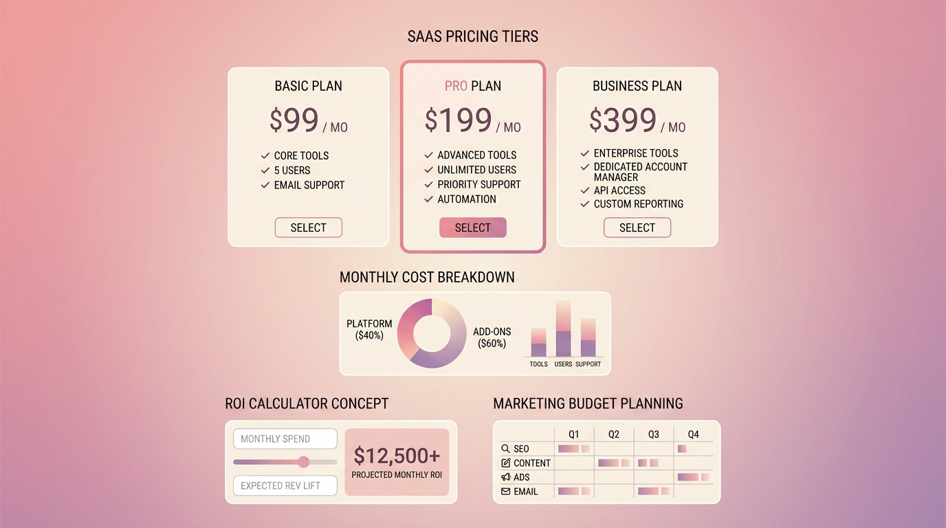 So sánh giá HubSpot vs ActiveCampaign vs Mailchimp theo từng scenario SME