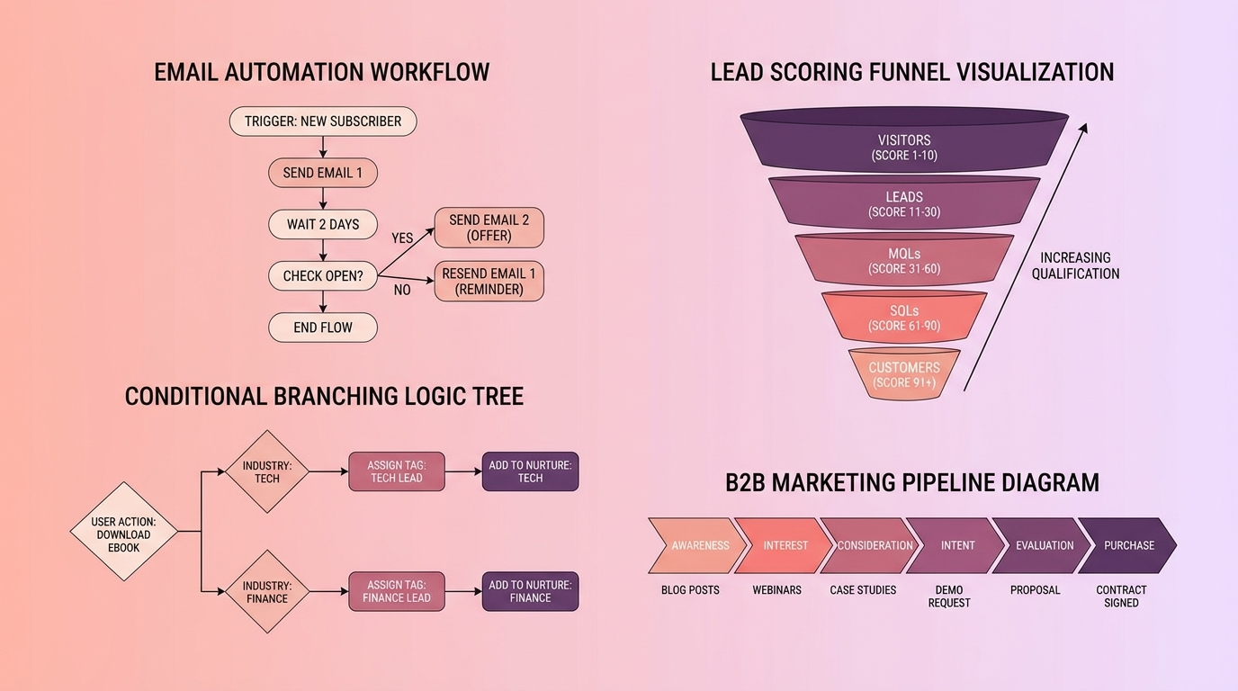 So sánh workflow automation thực tế giữa 3 platform email marketing