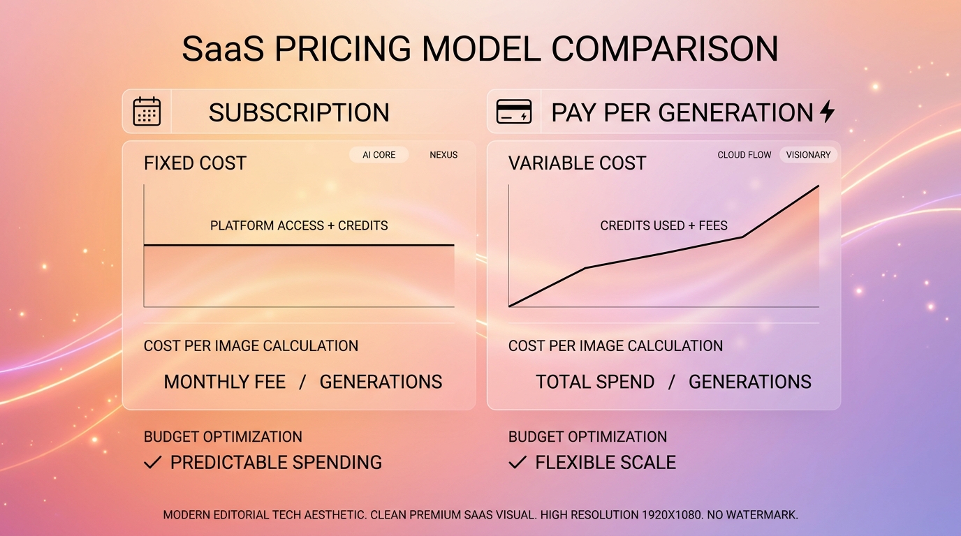 So sánh giá và business model: Midjourney subscription vs Imagen pay-per-use vs Nano Banana