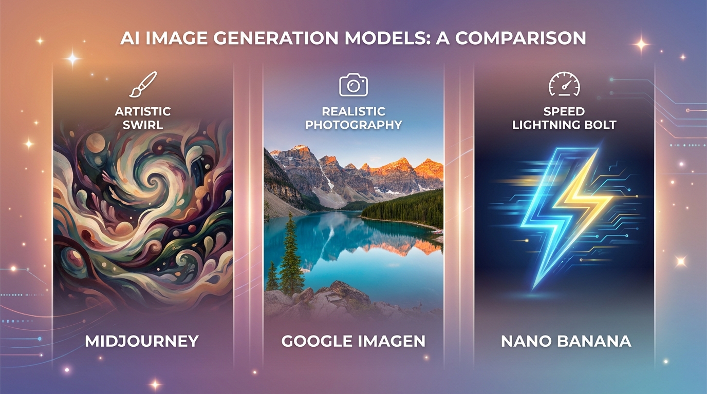 AI Image Generator cho Marketing 2026, Midjourney vs Imagen vs Nano Banana so sánh