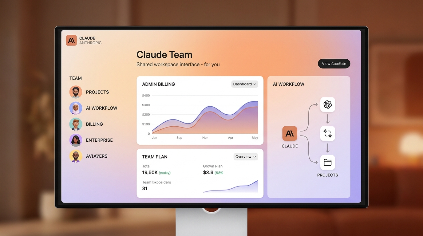 Claude Team plan Shared Projects admin dashboard cho doanh nghiệp