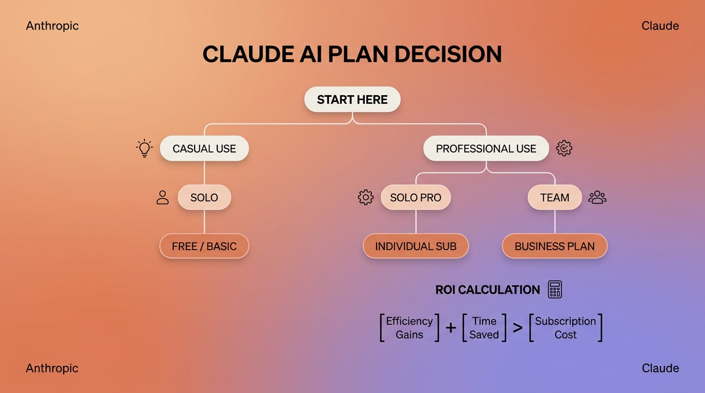 Workflow chọn gói Claude phù hợp, decision framework cho người Việt