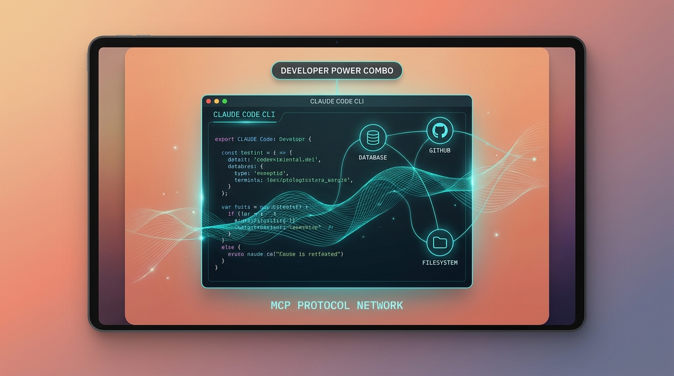 Claude Code + MCP Power Combo, kết hợp developer tool mạnh nhất 2026