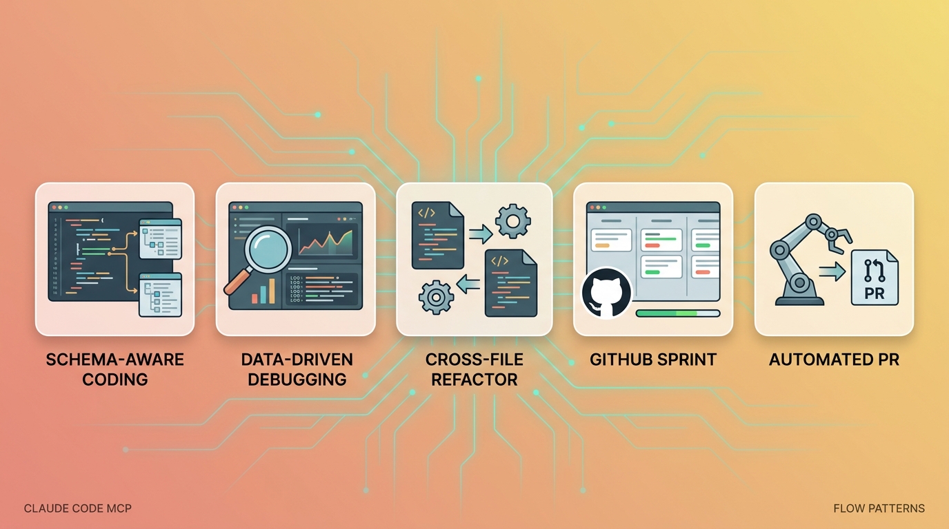 5 workflow pattern Claude Code + MCP cho developer hằng ngày