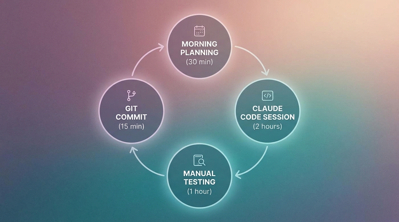 Workflow 7 bước build phần mềm custom với Claude Code từ spec đến production