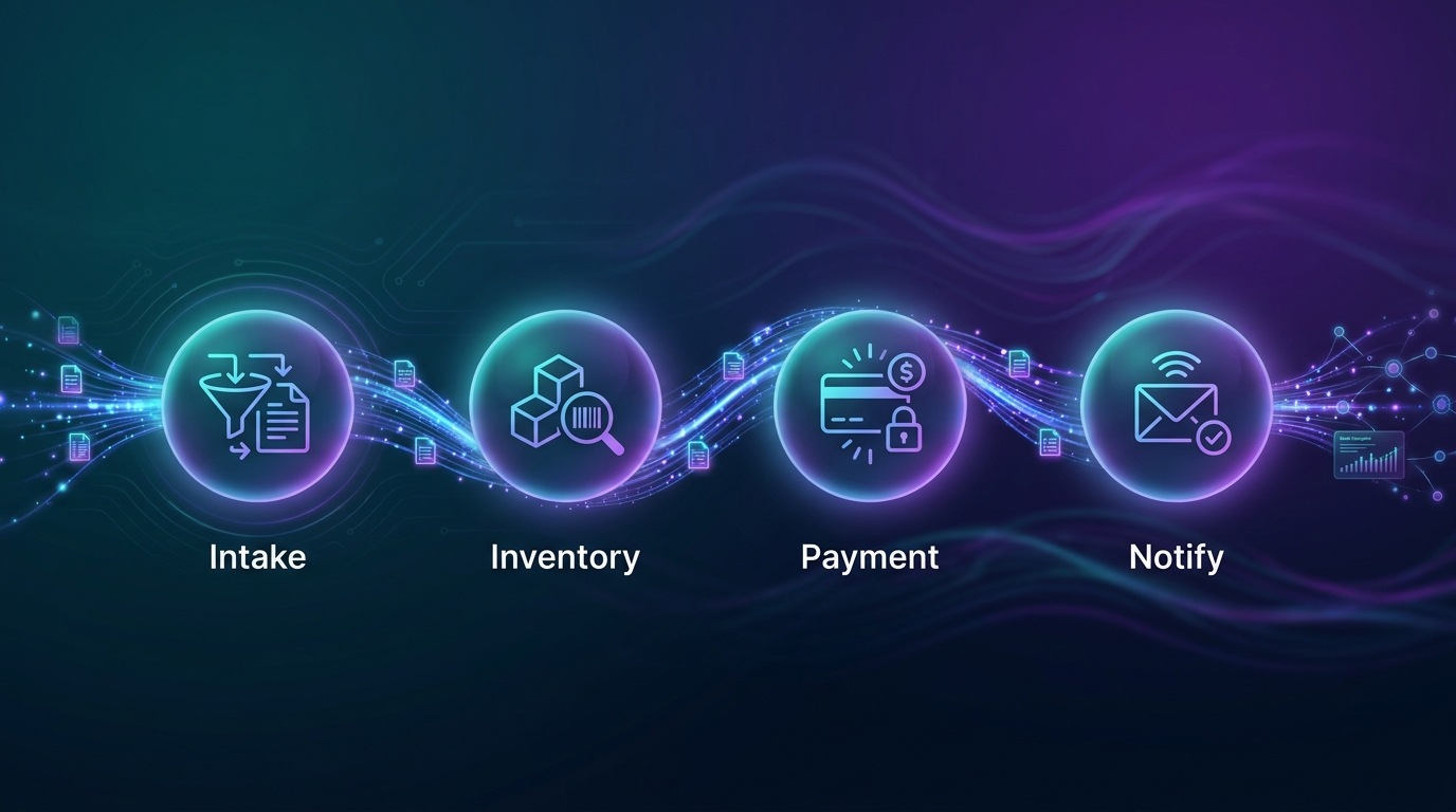 Workflow multi-agent xử lý đơn hàng e-commerce cho SME Việt