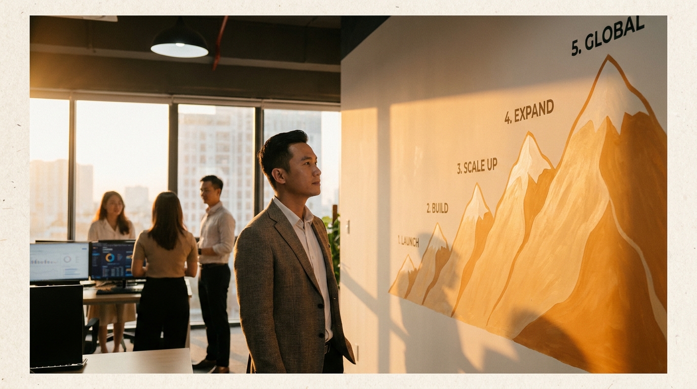 Tăng trưởng SME, 5 giai đoạn phát triển doanh nghiệp nhỏ 2026