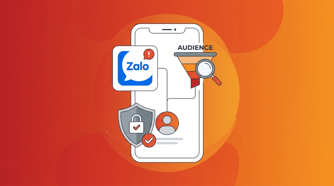 Cover broadcast Zalo OA segment audience shield protection