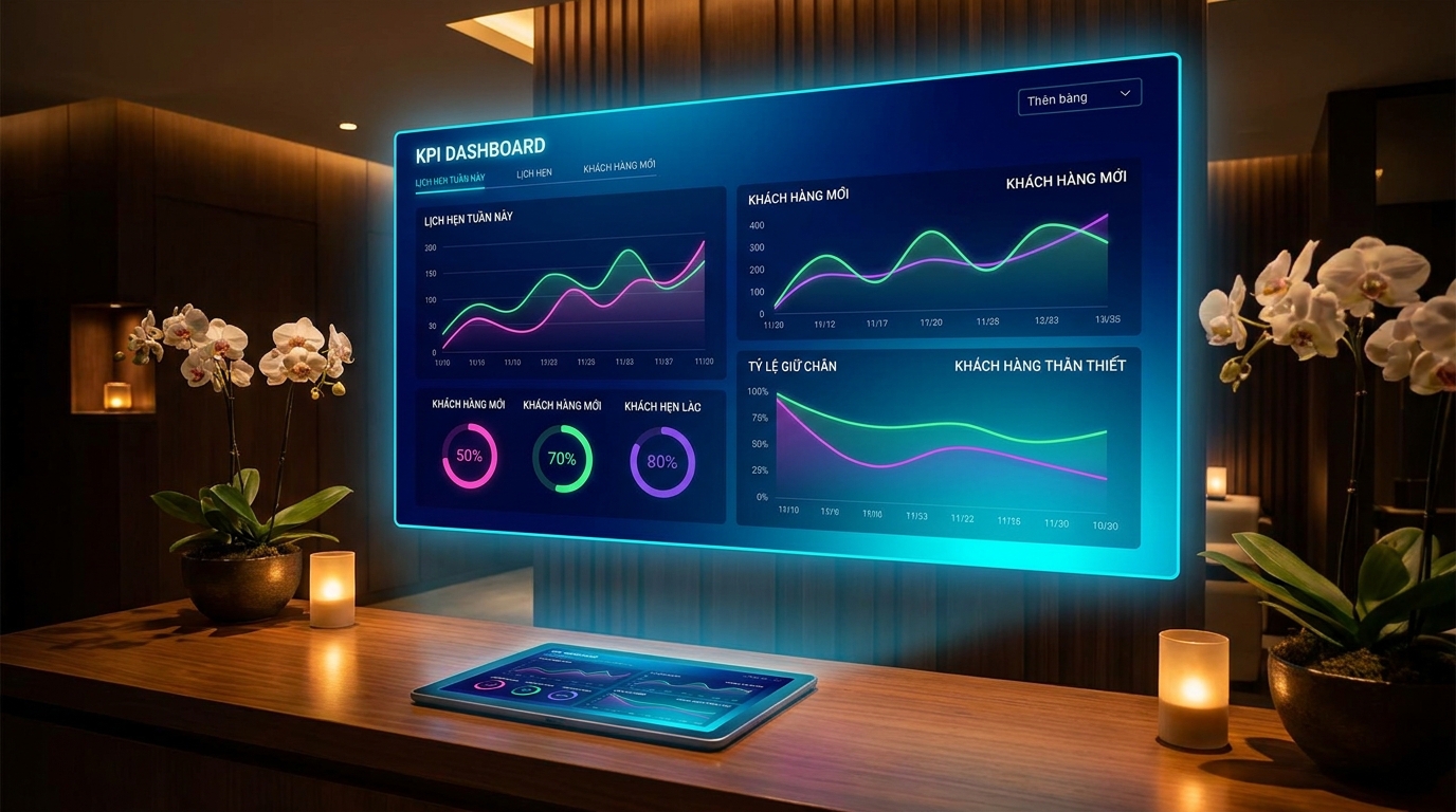 Dashboard spa Việt Nam