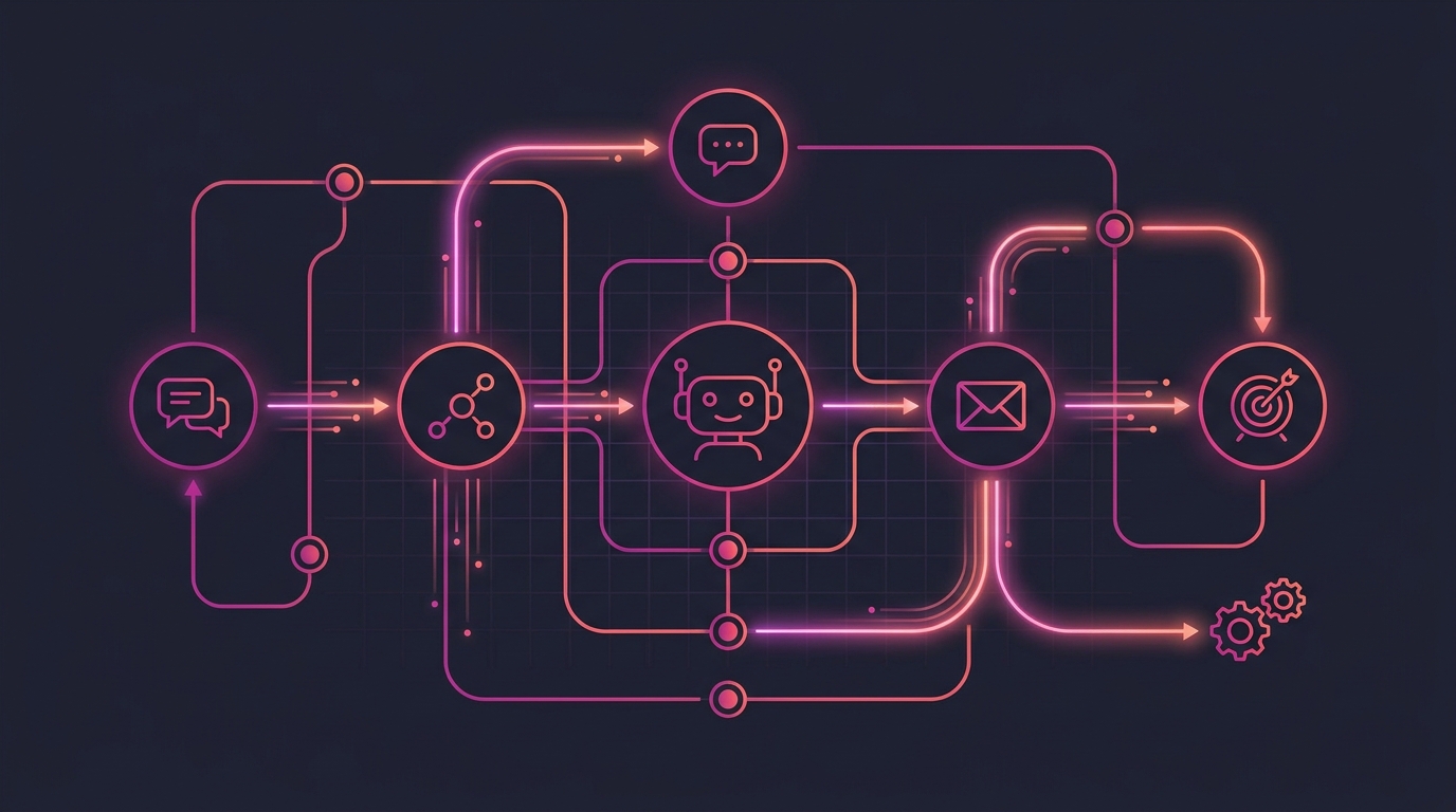 So sánh ROI AI chatbot vs kênh marketing truyền thống, futuristic data visualization blue-purple gradient