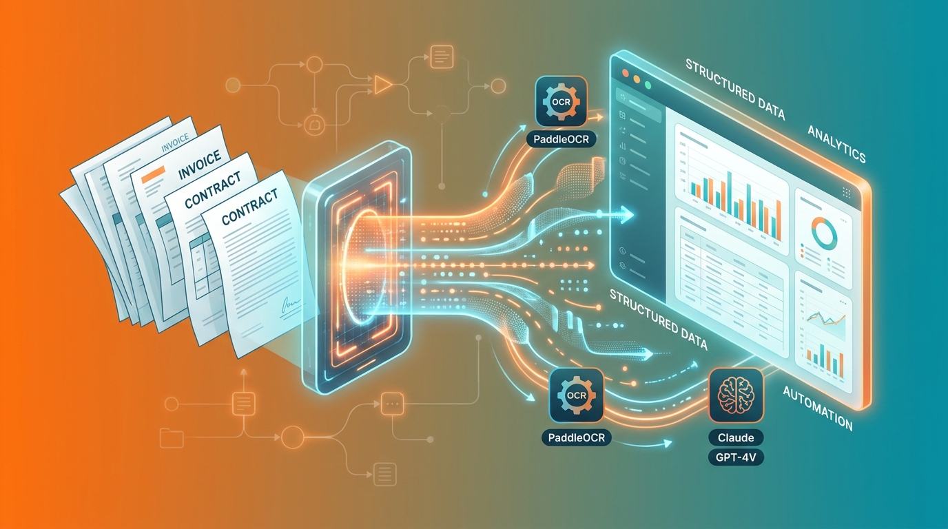 Document processing automation OCR LLM pipeline cho doanh nghiệp Việt Nam 2026