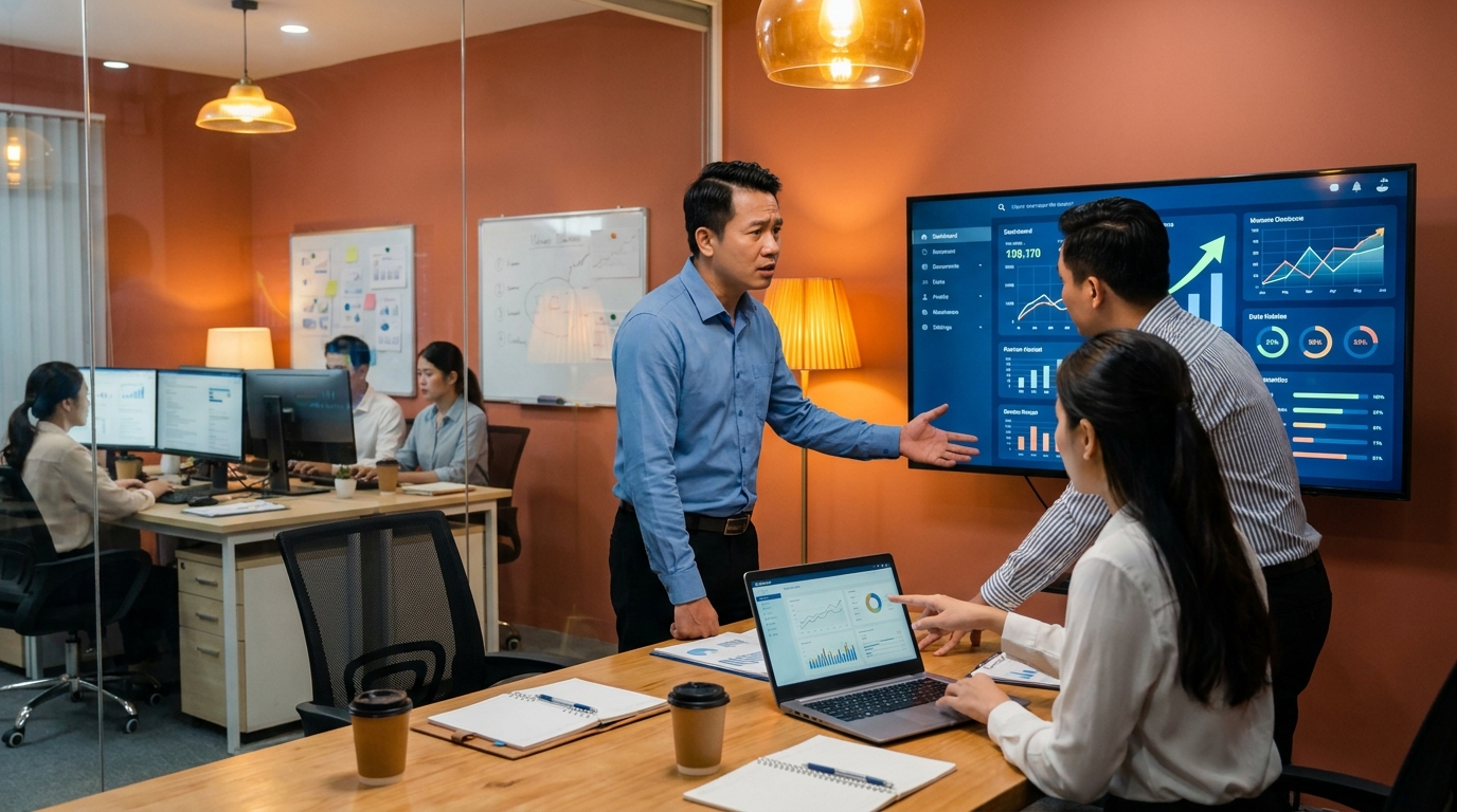 Minh họa vì sao sme dễ rơi vào cuộc đua giá? cho pricing strategy SME