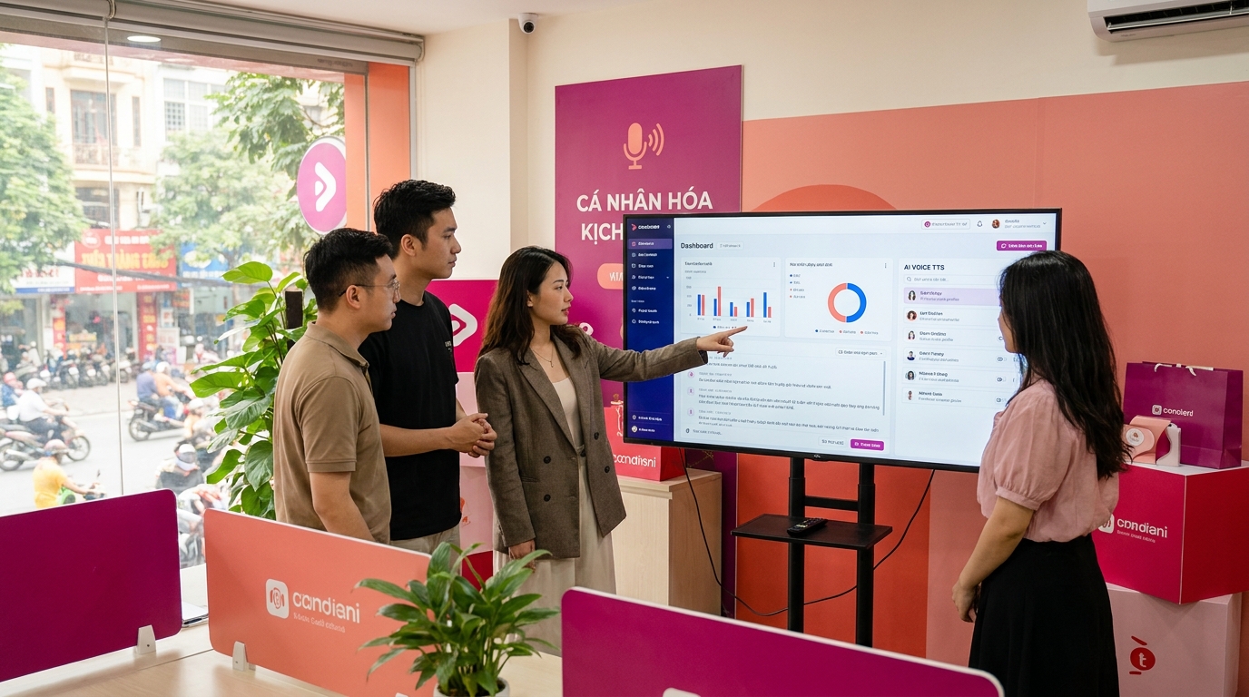Minh họa nên cá nhân hóa kịch bản thoại ra sao? cho AI voice marketing TTS