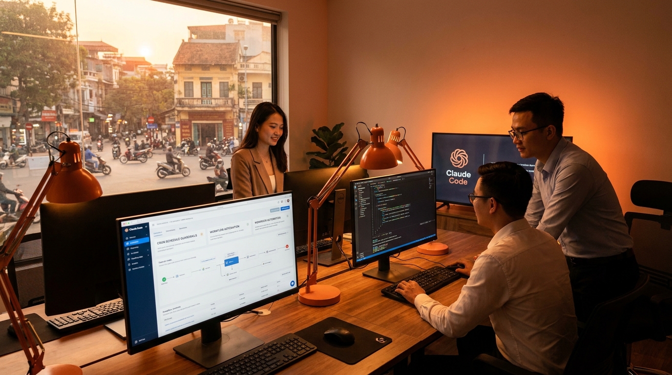 Minh họa lịch chạy tự động cần guardrail gì? cho Claude Code cron schedule task