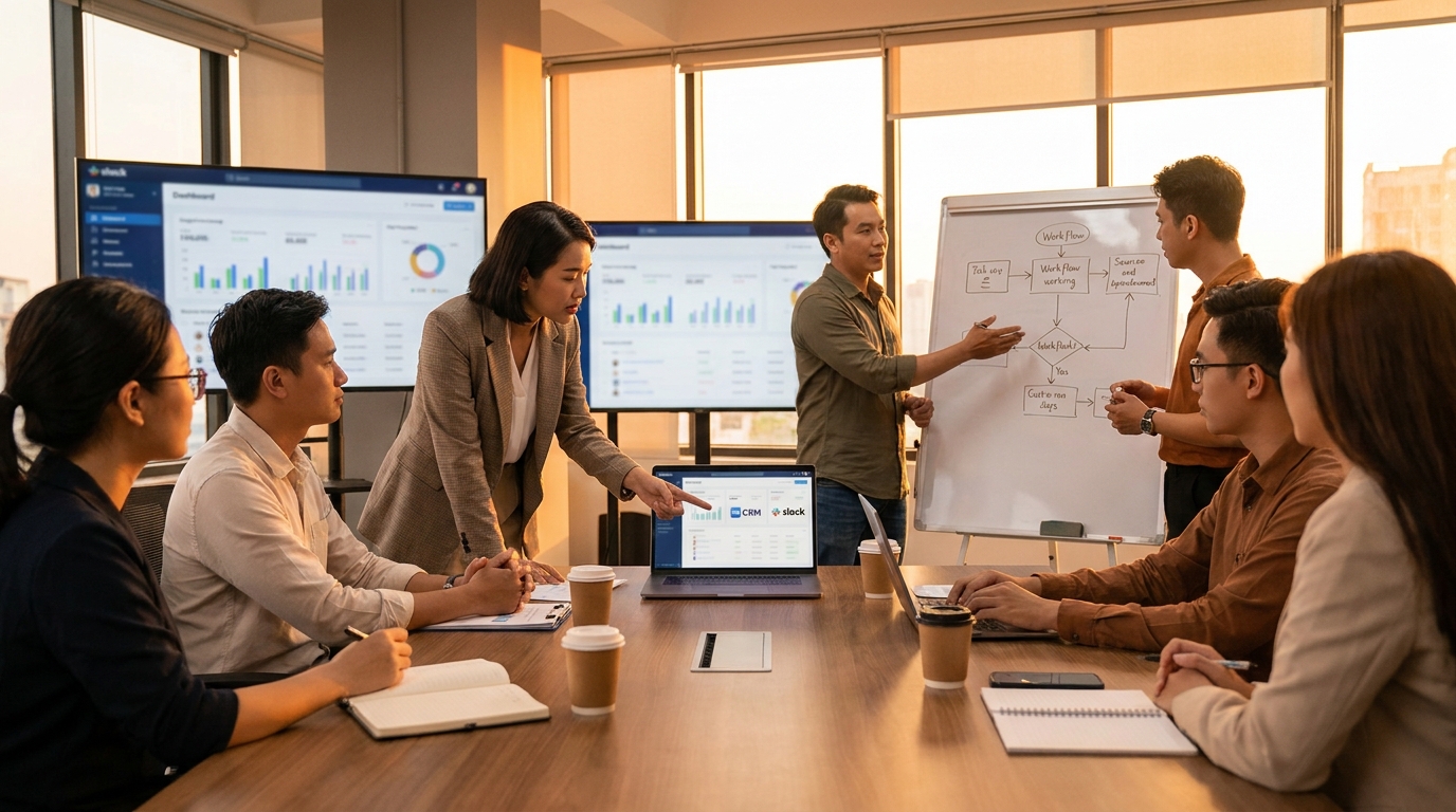Minh họa dữ liệu nhạy cảm cần che chắn thế nào? cho Claude Code MCP Slack Email CRM