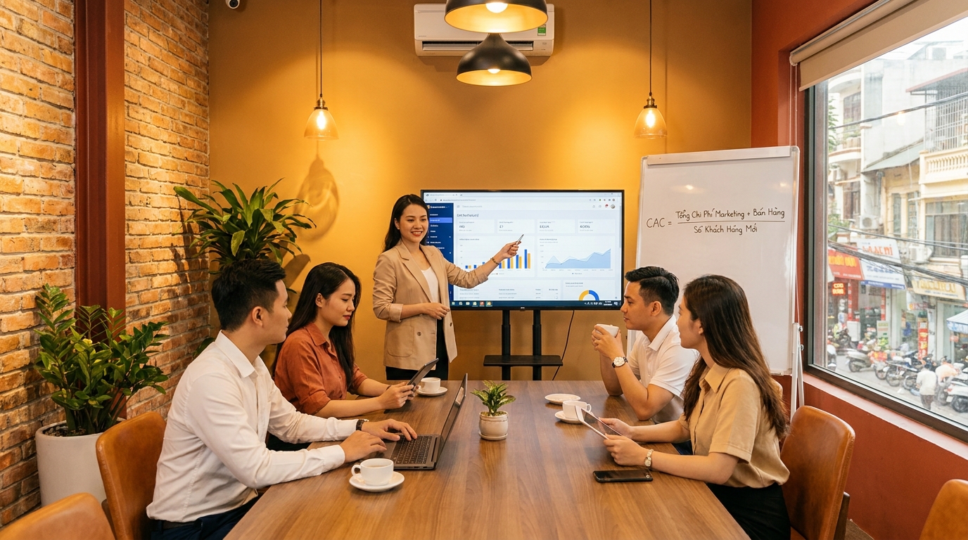 Minh họa cac sme nên tính theo công thức nào? cho CAC SME