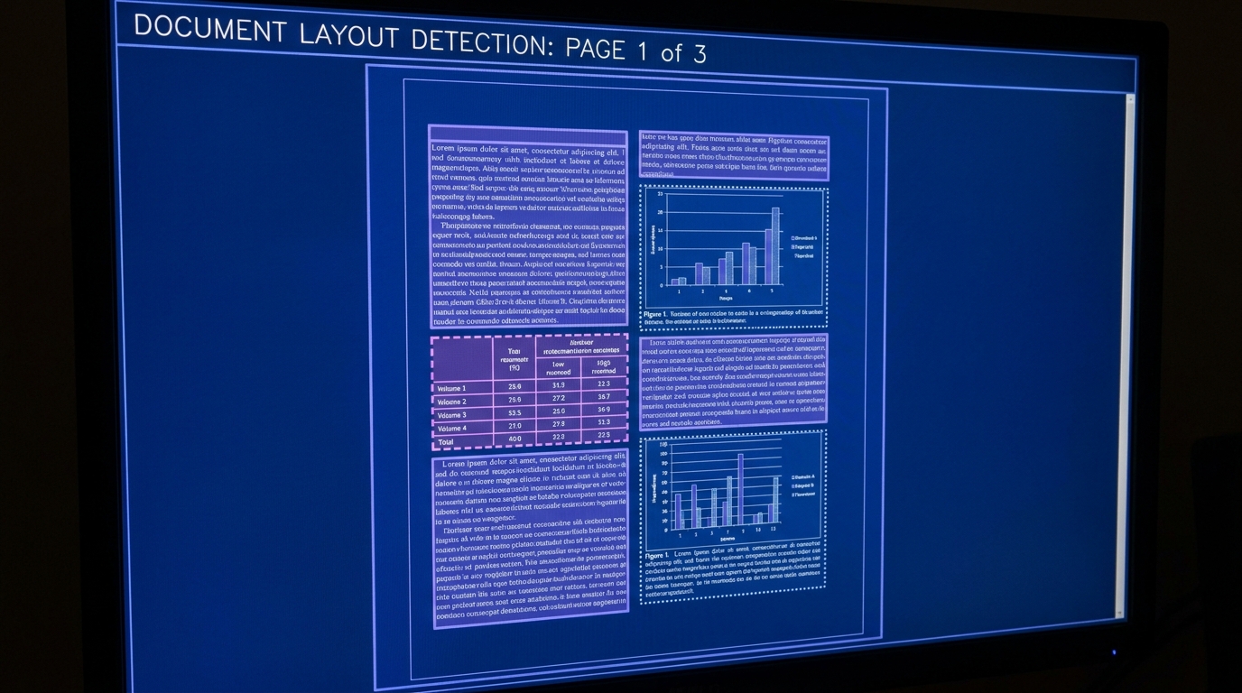 Bounding box overlay layout