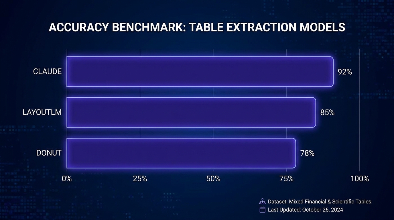 Benchmark dashboard