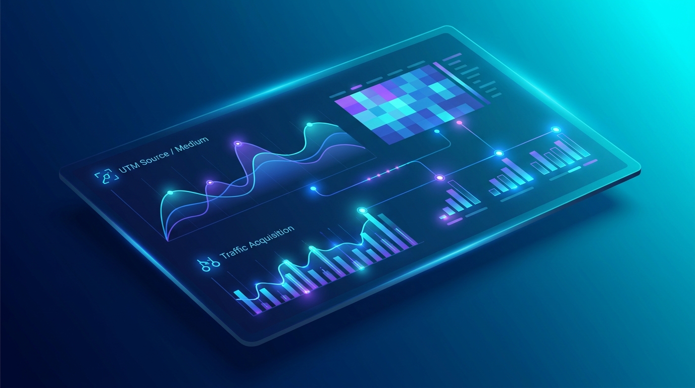 GA4 dashboard UTM reports