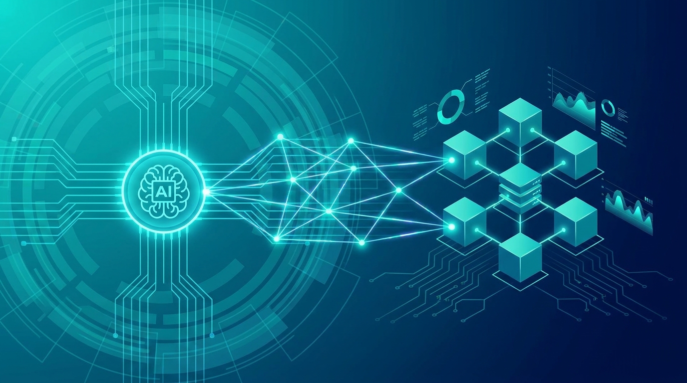 MCP server kết nối Notion database aqua teal protocol mesh gradient