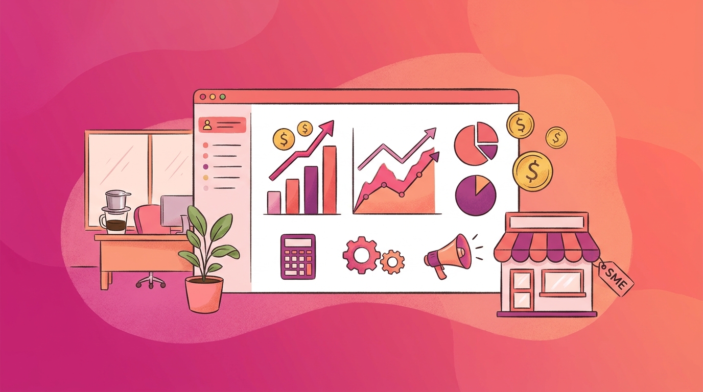ROI marketing automation dashboard