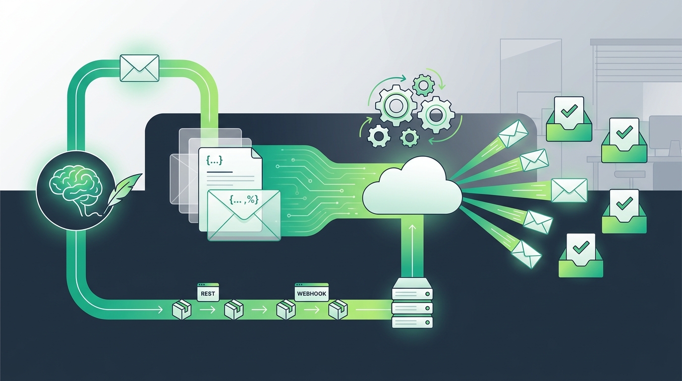 Sendgrid transactional email pipeline với Claude AI cá nhân hóa