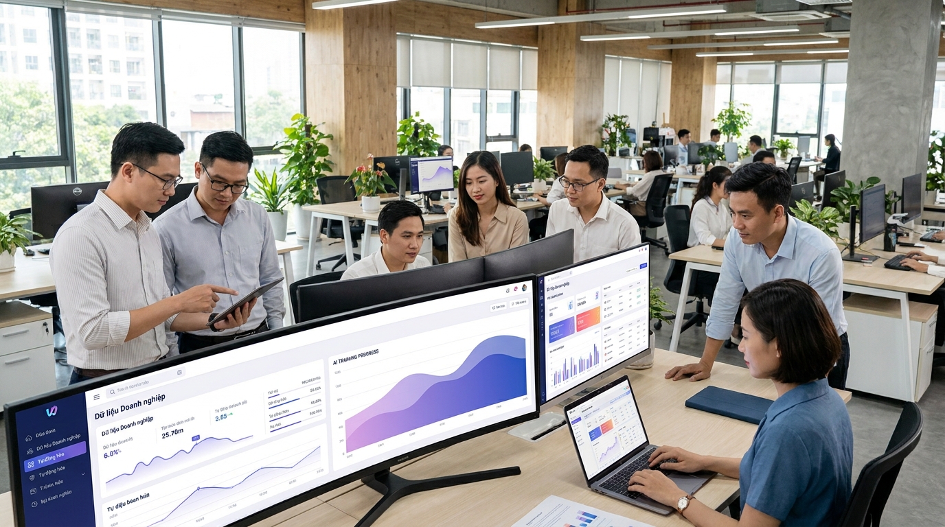 tự train ai trên data doanh nghiệp có nên không? cho SME