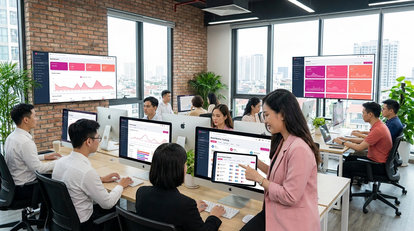 đo roi của ai social listening bằng chỉ số nào? cho SME