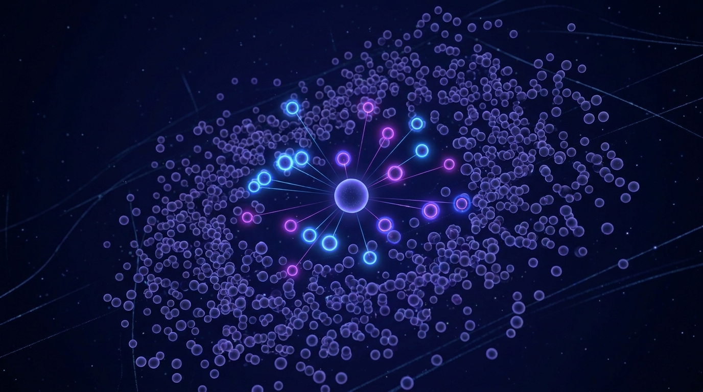 Vector similarity 3D scatter