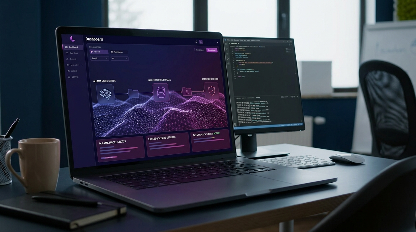 Minh họa self-hosted-rag-ollama-lancedb cho phần 4