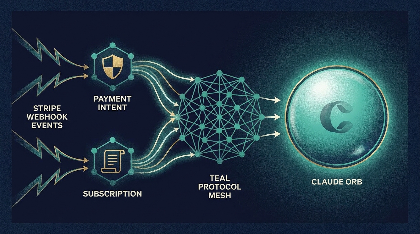 MCP server architecture cho Stripe webhook events