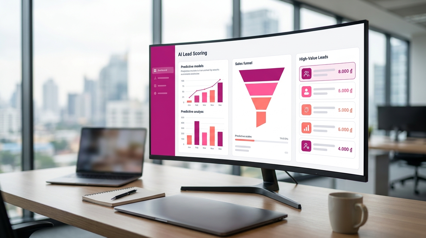 Minh họa tổng quan ai-lead-scoring-predict-high-value-leads