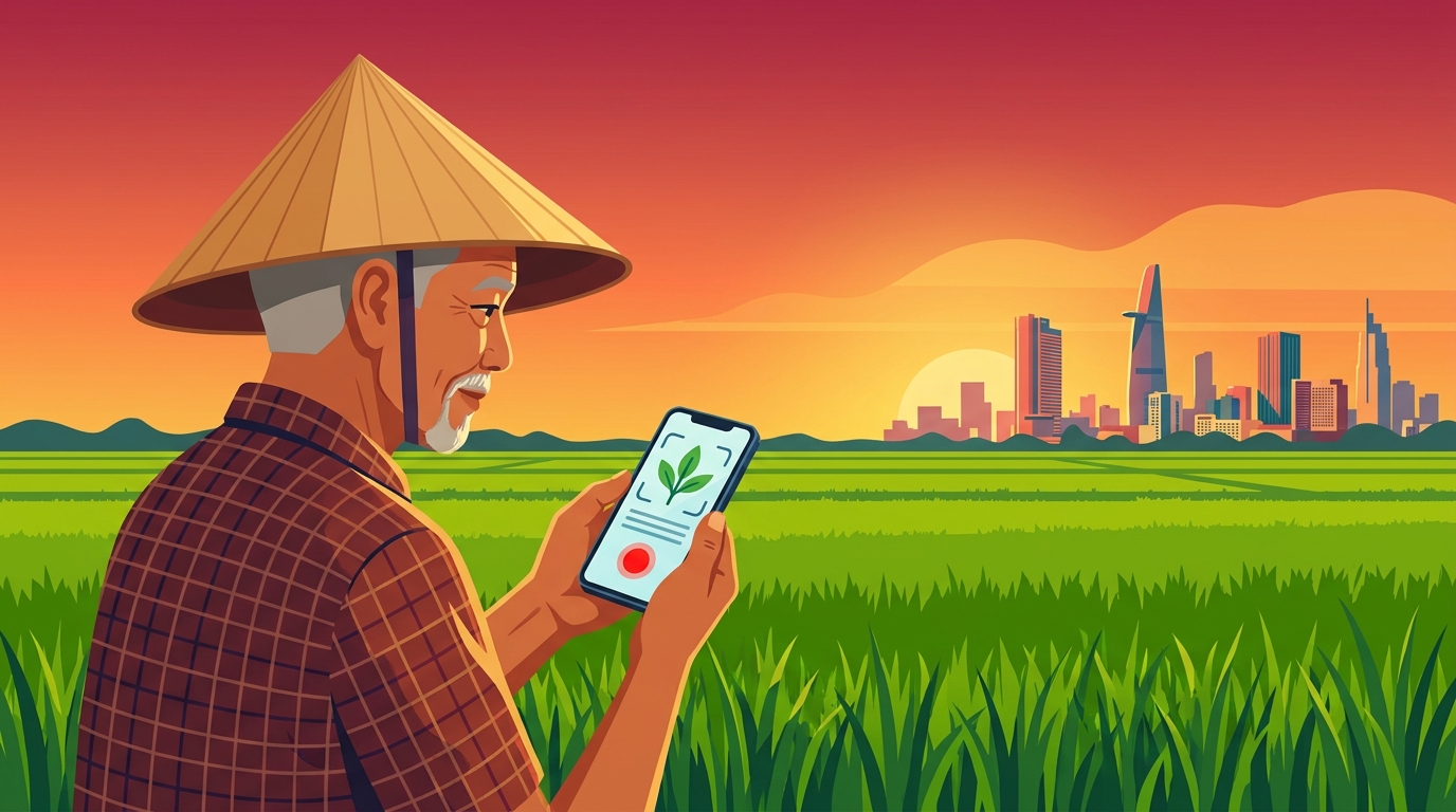 Nông dân Tây Nguyên dùng Claude AI tư vấn bệnh cây cà phê