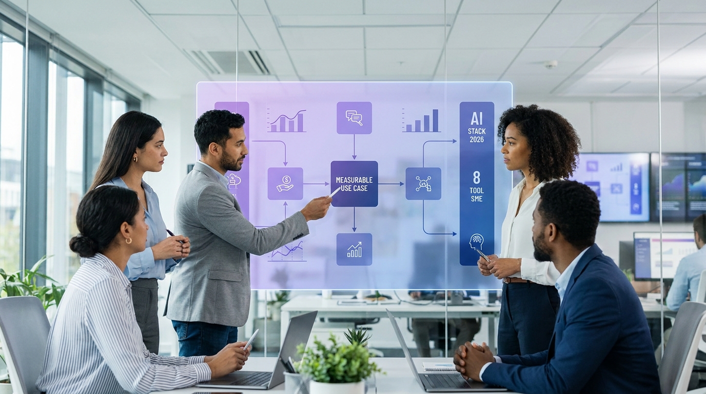Minh họa AI cho SME trong bước 1 của quy trình SME