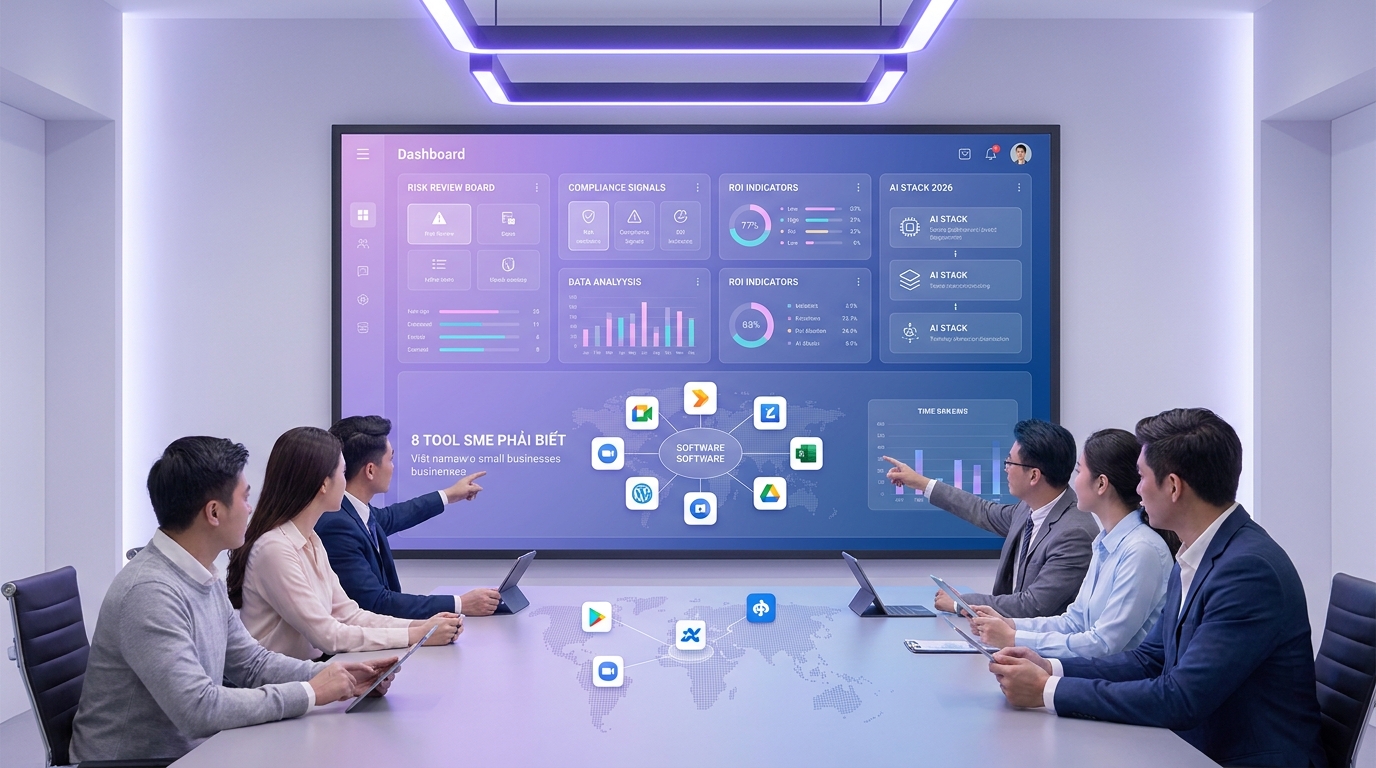 Minh họa AI cho SME trong bước 5 của quy trình SME