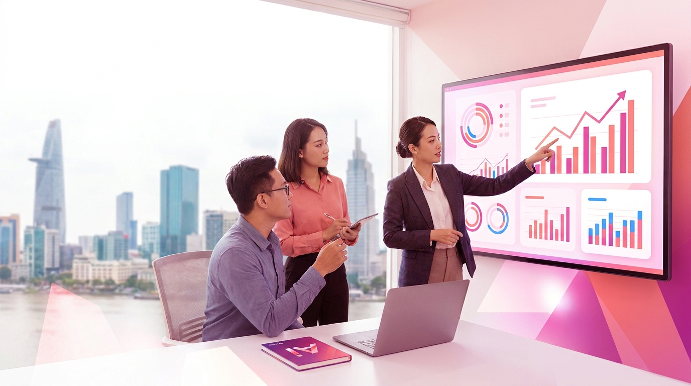 Ảnh hero minh họa chiến lược SME dùng AI và automation