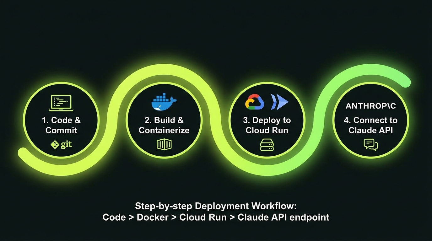 Step-by-step deployment workflow
