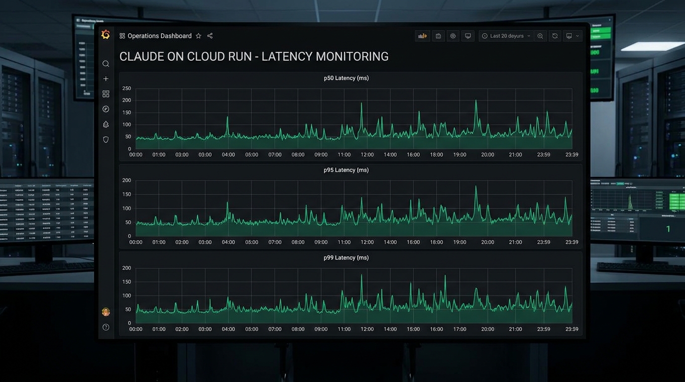 Latency monitoring dashboard