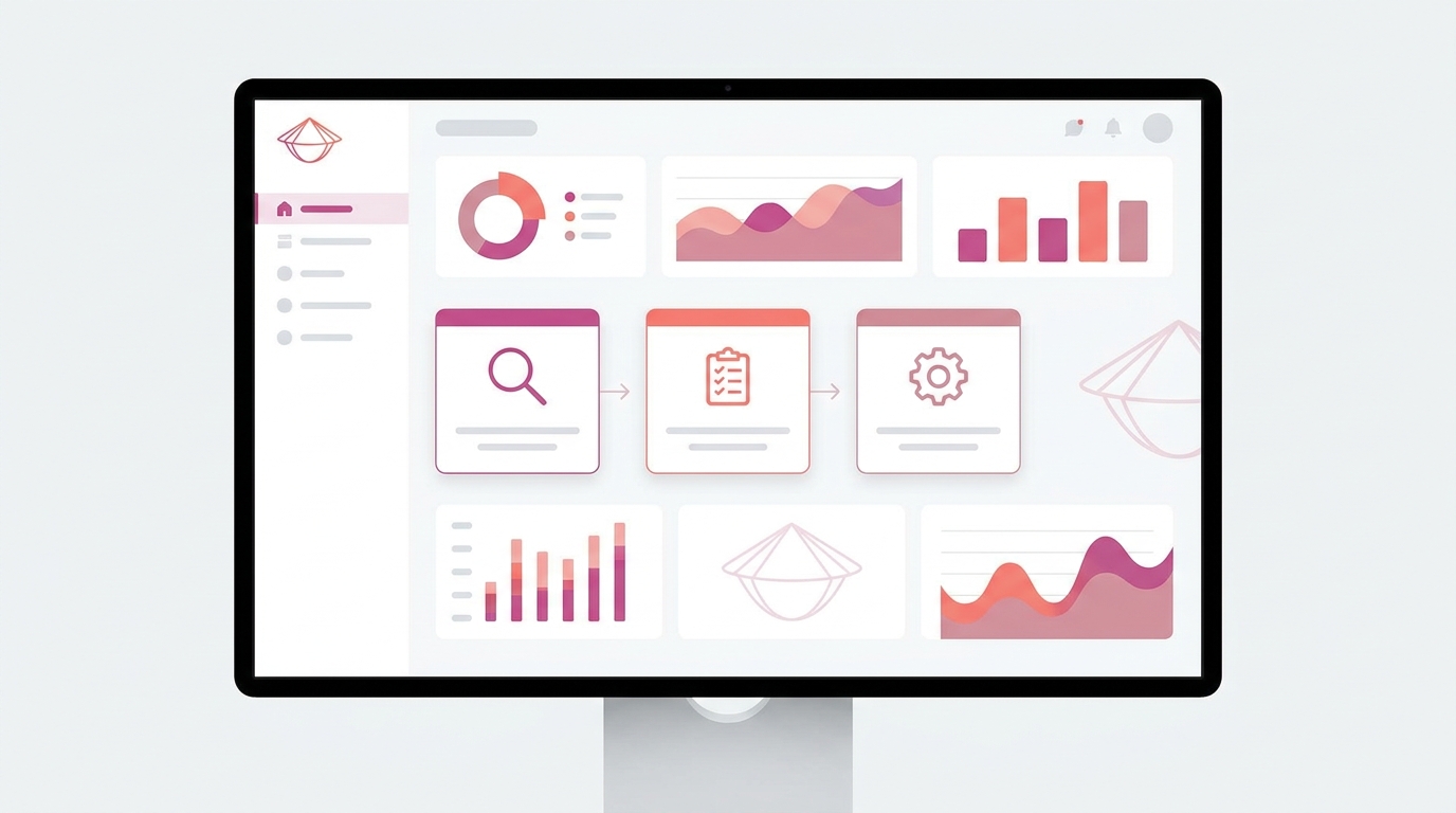Minh họa AI marketing trong bước 3 của quy trình SME