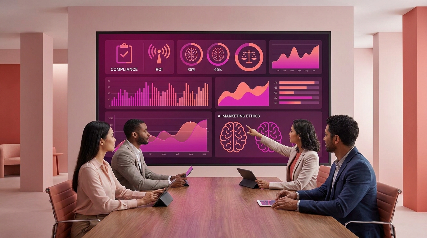 Minh họa AI marketing trong bước 5 của quy trình SME