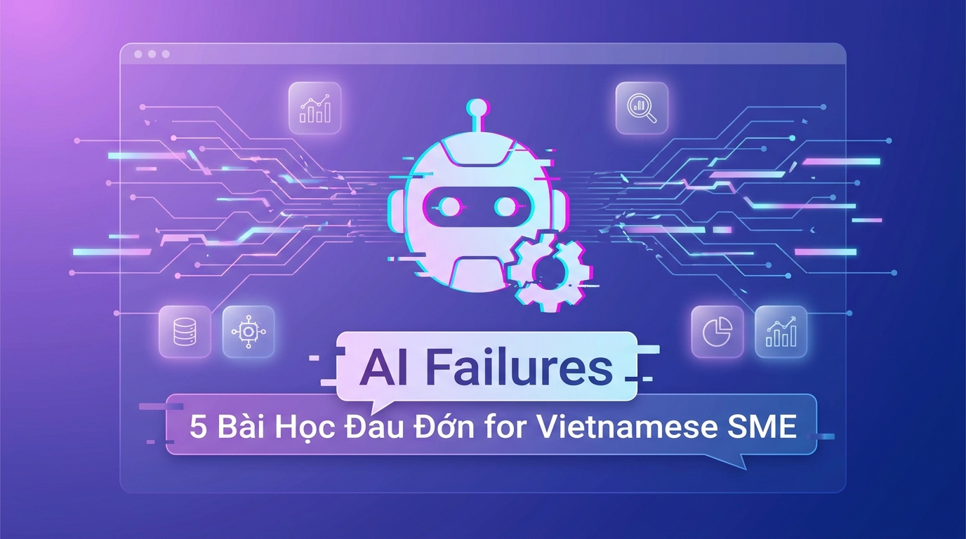 Ảnh hero minh họa chiến lược SME dùng AI và automation
